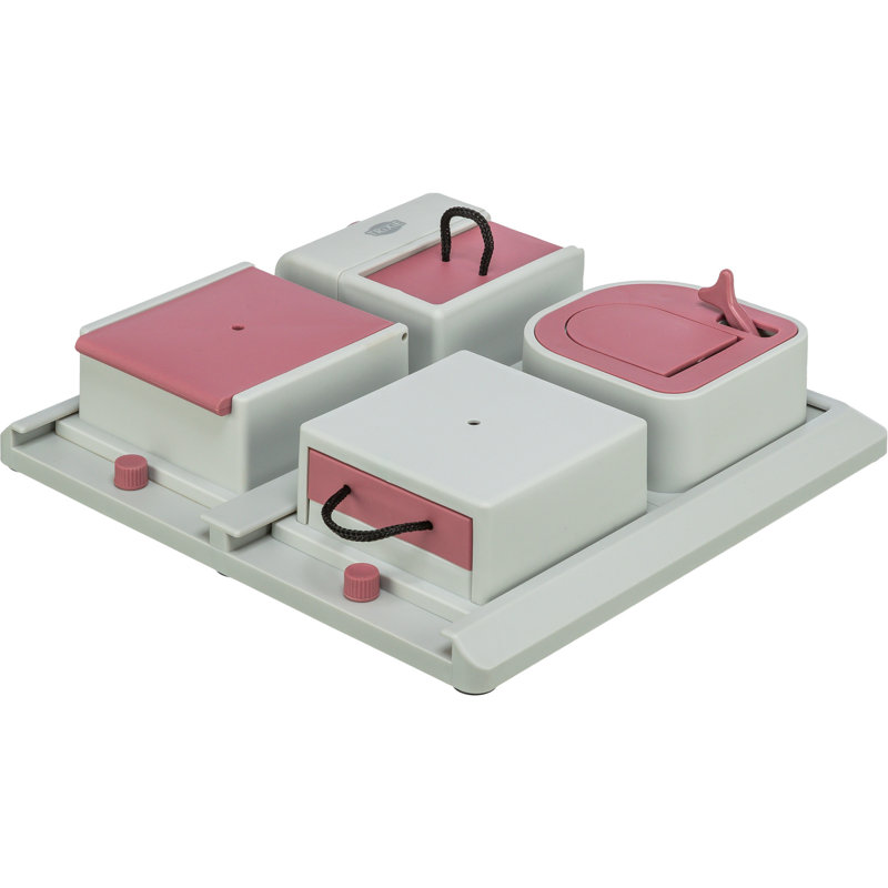 Jeu de stratégie pour chats, jouet de puzzle, distributeur de friandises, jouet d'enrichissement