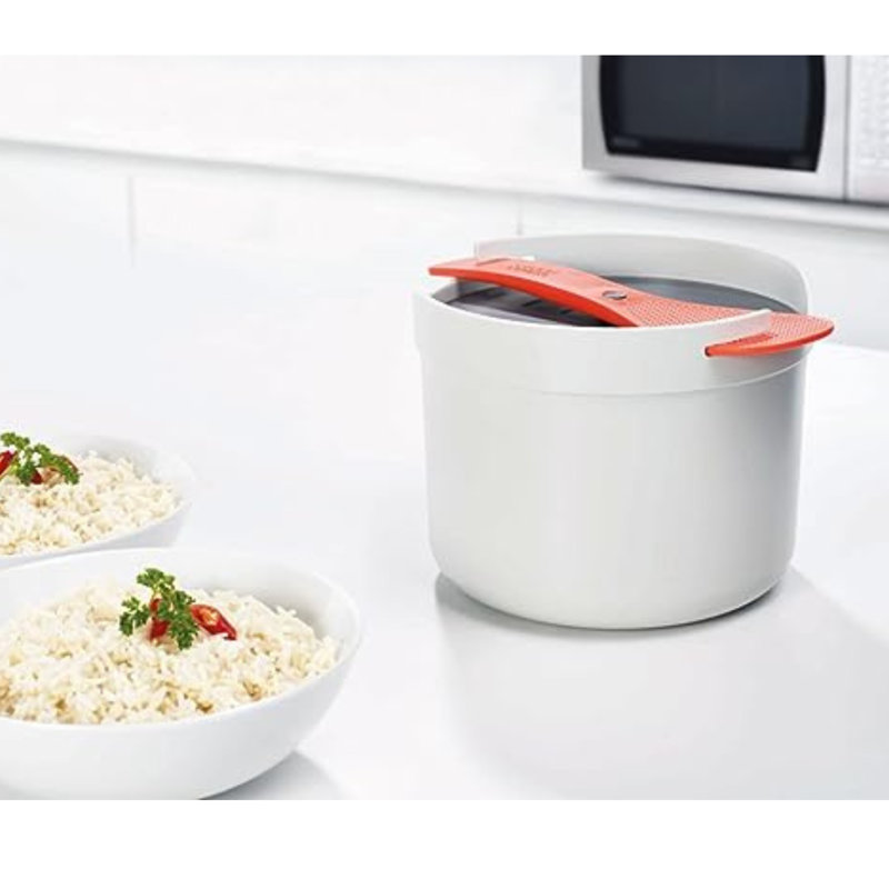 Microwave Rice and Grain Cooker & Steamer