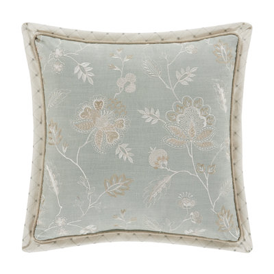 Garden View 18" Square Decorative Throw Pillow