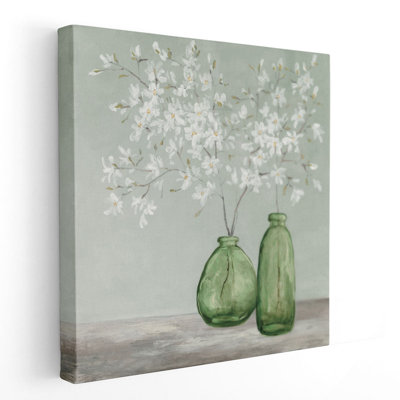 Botanical Wall Decor | Still Life Prints | Spring Delight Green