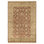 Hand Knotted Wool Area Rug in Red And Gold