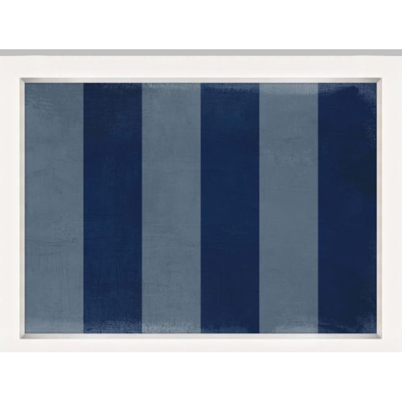 Nautical Flag VII Print by Barclay Butera, 24" H x 32" W x 1.5" D, Glass Coat