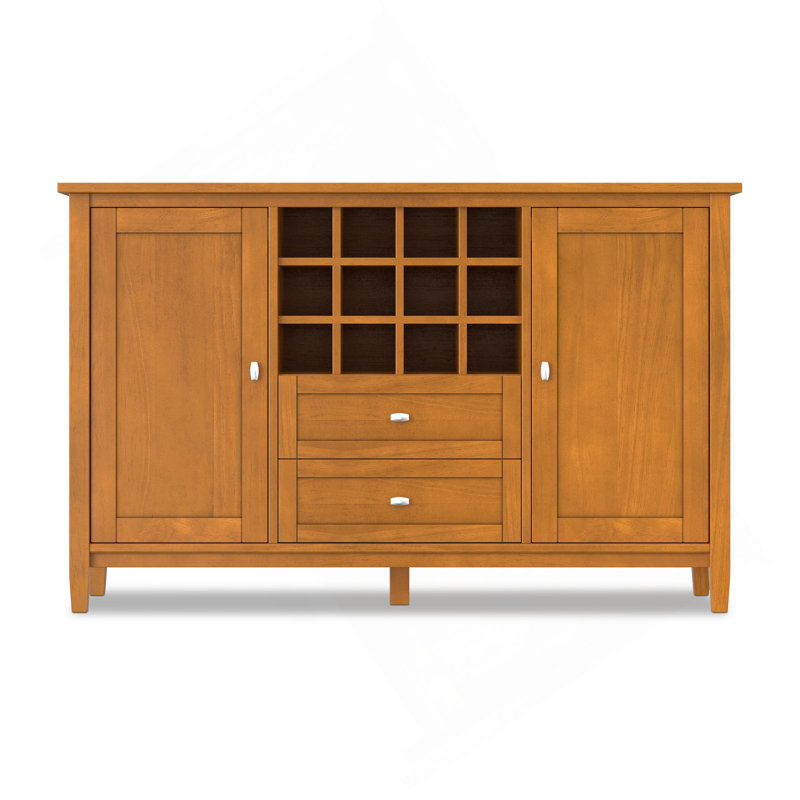 Armoire de rangement Warm Shaker avec support à vin
