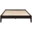 Lit plateforme Eastern King Cappuccino Shine