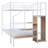 White Full Metal Bunk Bed With Space-saving Design-1437147700-1437147701