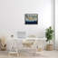 Abstrait, art texturé sur toile bleu doré-71354088-71354091