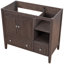 Base de meuble-lavabo simple 35,04 po seulement-101825111