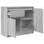 Sideboard With Drawer 71X35x65 Cm Engineered Wood-1482545451