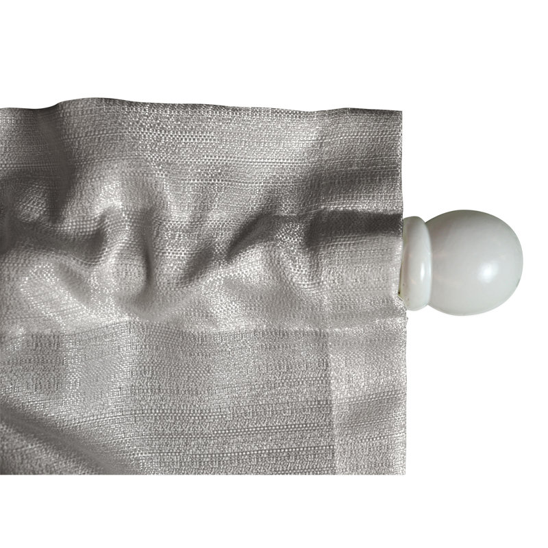 Alldredge Room Darkening Curtain Single Panel, Gray, 54" W x 84" L
