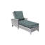 Bella Outdoor Teak Chaise Lounge-419625830-419625886