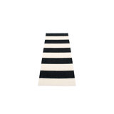Bob Striped Area Rug in Black/Beige