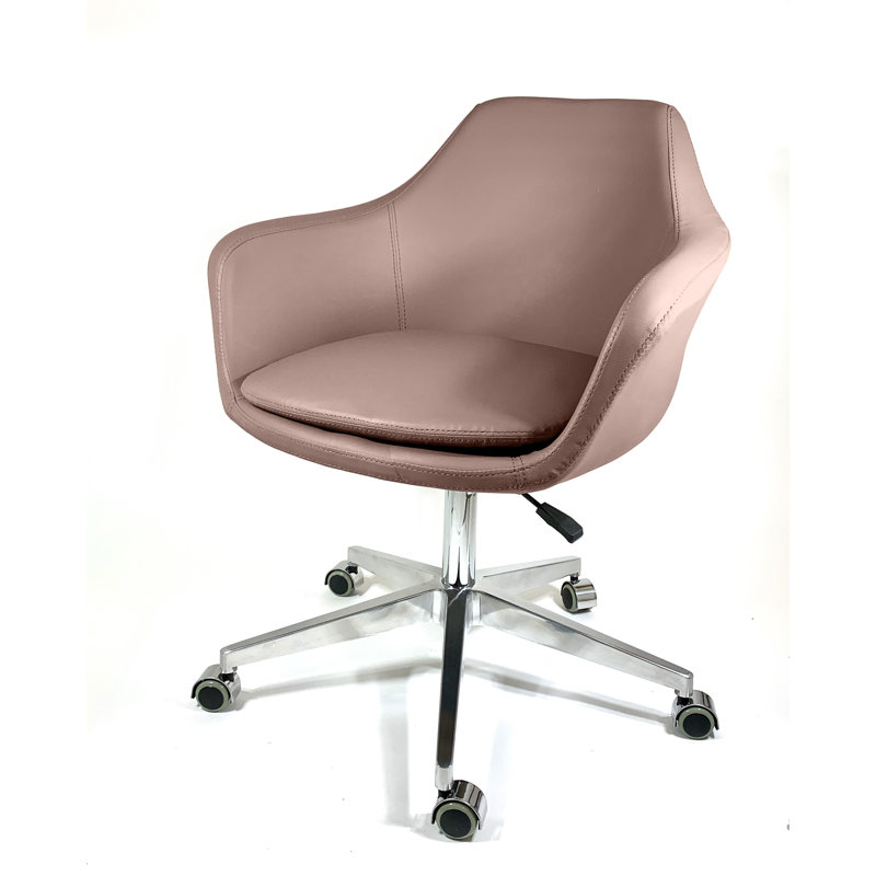 Chaise de bureau Maday, Taupe