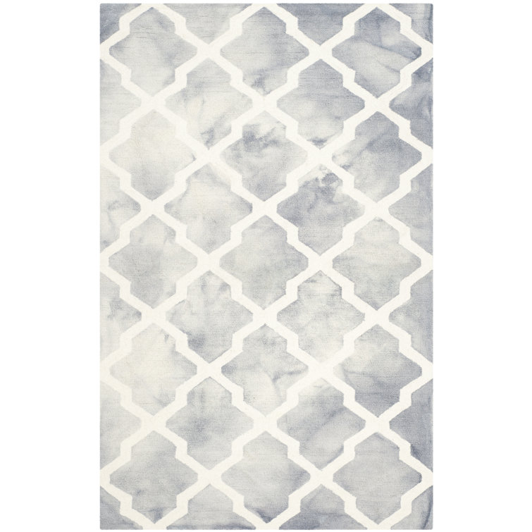 Desantiago Hand Tufted Wool Geometric Rug