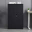 Armoire de rangement en métal avec portes verrouillables et tablette réglable-1146216398