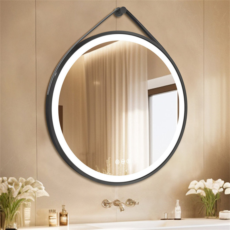 Darita Aluminium Round Mirror, 60cm x 60cm