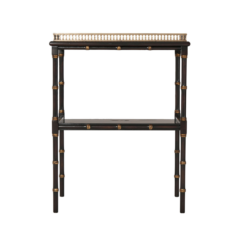 Indochine Solid Wood End Table