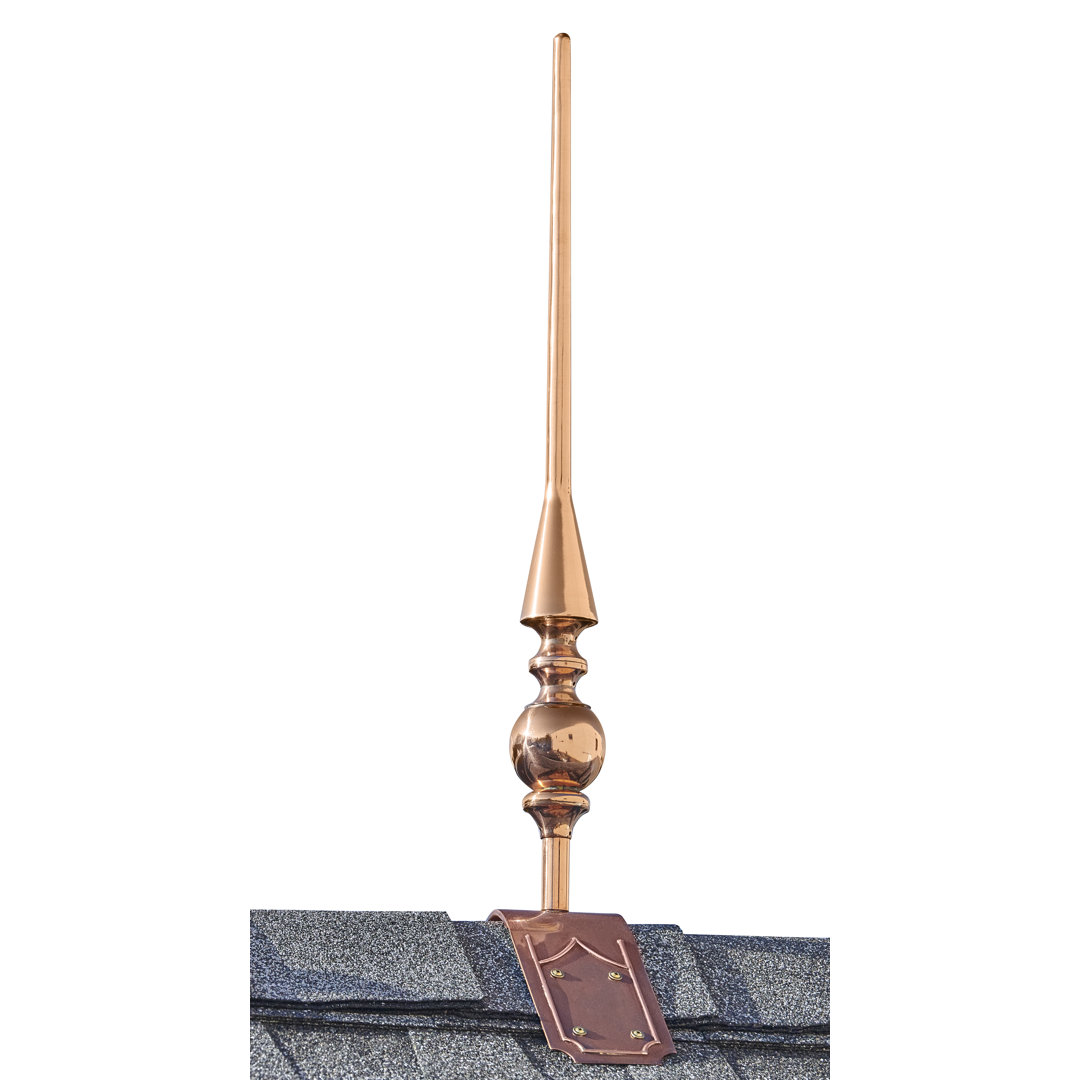 Delarosa Metal Rooftop Finial Arlmont & Co.