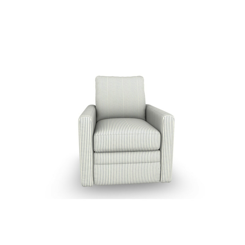 Swivel Barrel Recliner, Adrift