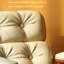 Chaise de loisirs moderne en similicuir minimaliste