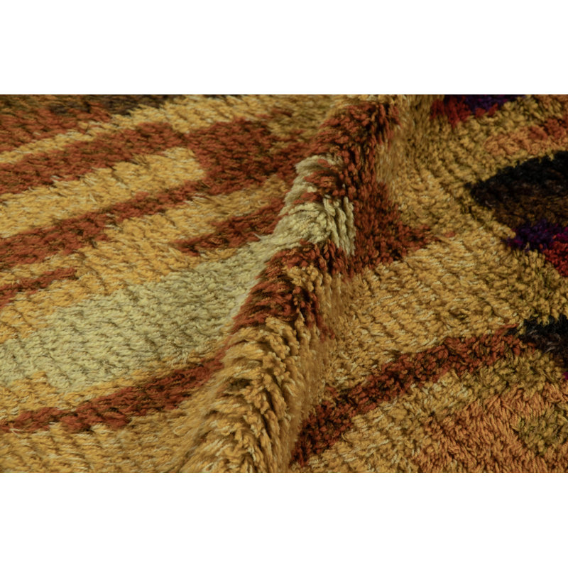 Scandinavian One-of-a-Kind 3'5x6'1 Hand Knotted Area Rug