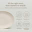 Coupe over&back Oval Serving Platter-99296505