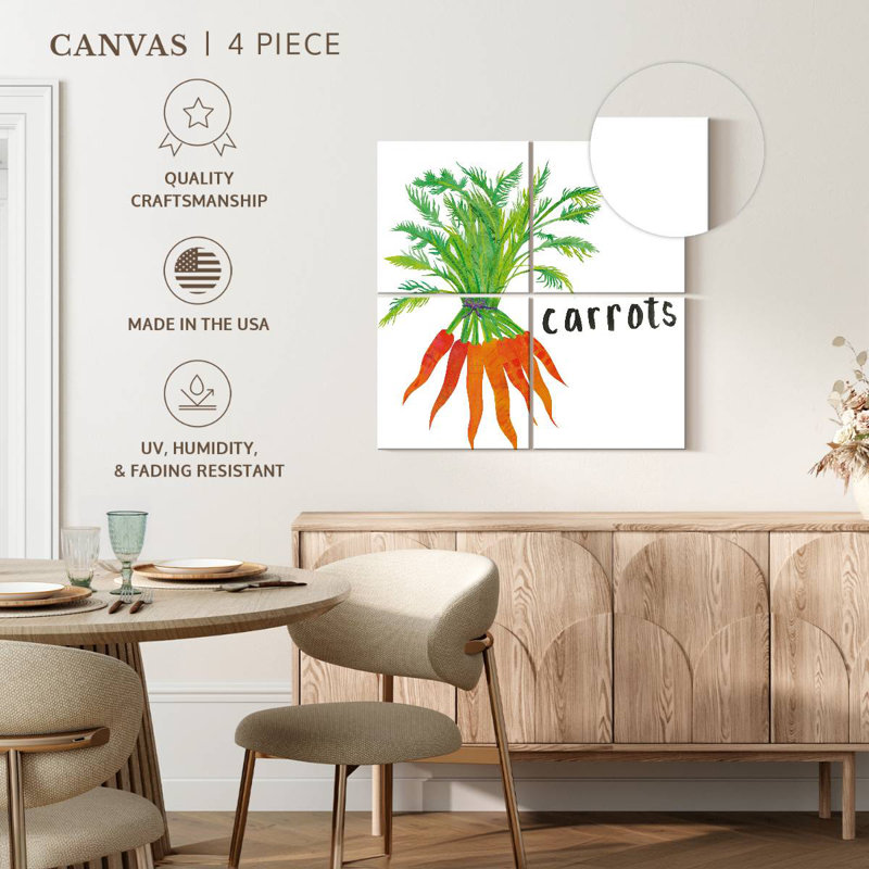 Yarlin Kitchen Garden IV, 26" H x 26" W