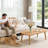 Wooden Folding Coffee Table, Japanese Rectangular Tatami Tea Table with Folding Legs, Portable Multifunctional Low Coffee Table Floor Table For Living Room Home Office-1332760641