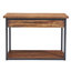 109.22cm Solid Wood Top Console Table