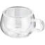 Judge, Duo - Double Walled Glass Espresso Cups with Handle