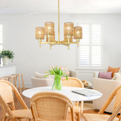 Lustre 6 lumières Boho