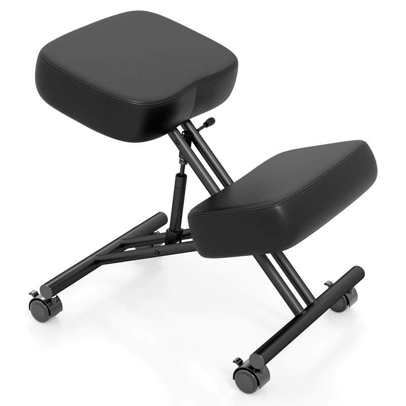 Tabouret à hauteur ajustable avec siège incliné pour soulager la douleur