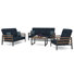 Ostby 4 Person Seating Group With Sunbrella Cushions