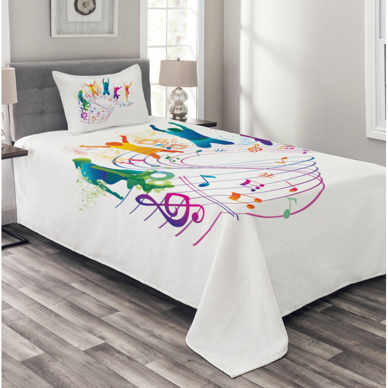 Fontana Youth Bedspread Set with Cushion Cover, 170 x 210 cm