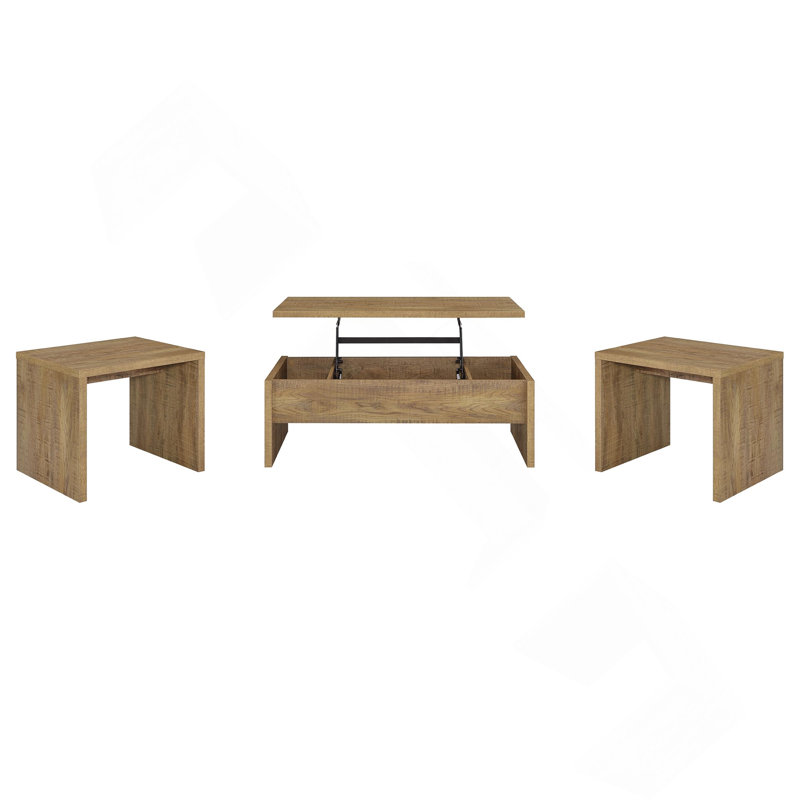 Ensemble de 3 tables basses Mango