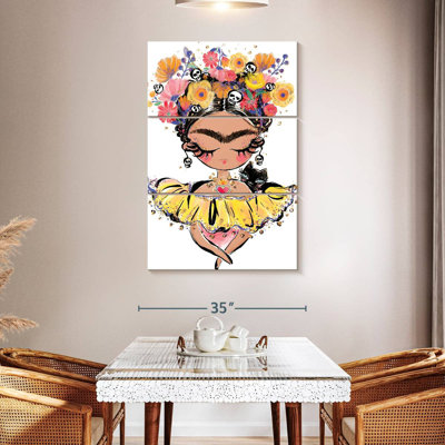 Caricature de Keiraleigh, Frida Kahlo