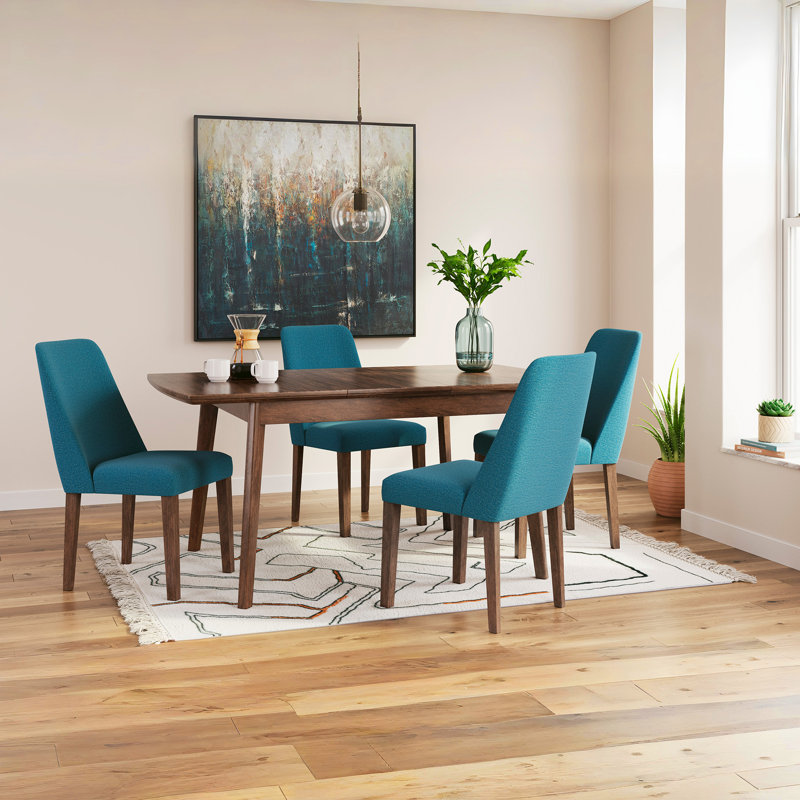 Chaise d'appoint Munana, Bleu