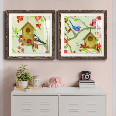 Voisinage I - Ensemble de 2 peintures