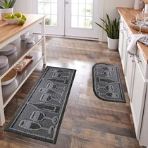 Mohawk Home Vegetable Trucks Multi 18 in. x 30 in. Kitchen Mat