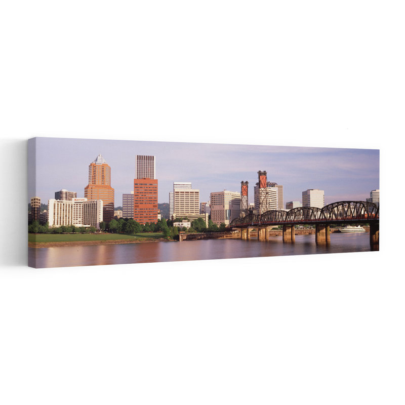 Portland Oregon USA by Craig C. Sheumaker - Wrapped Canvas Panoramic Print, 30.48 cm H x 91.44 cm W
