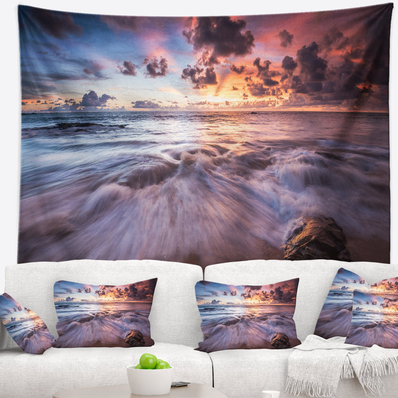 Polyester Tapestry, 78" H x 92" W