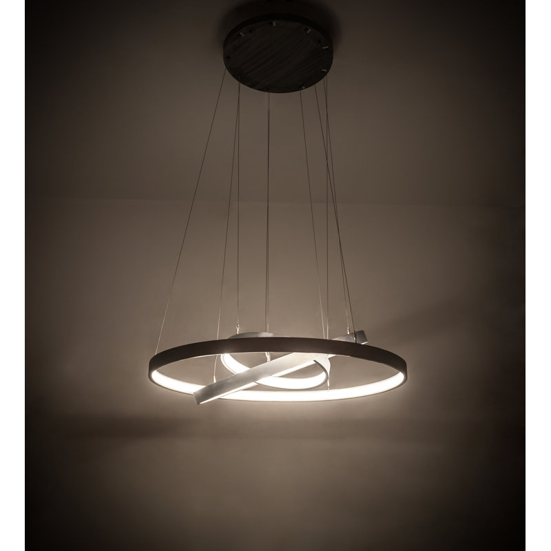 Luminaire suspendu à DEL Wagon Wheel