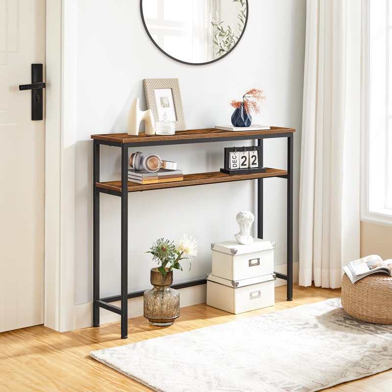 Hebersham Console Hallway Table, 80cm H x 80cm W x 24cm D