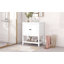 Meuble-lavabo moderne élégant de 30 pouces avec lavabo en céramique élégant, cadre en bois massif et tablette ouverte-116332481