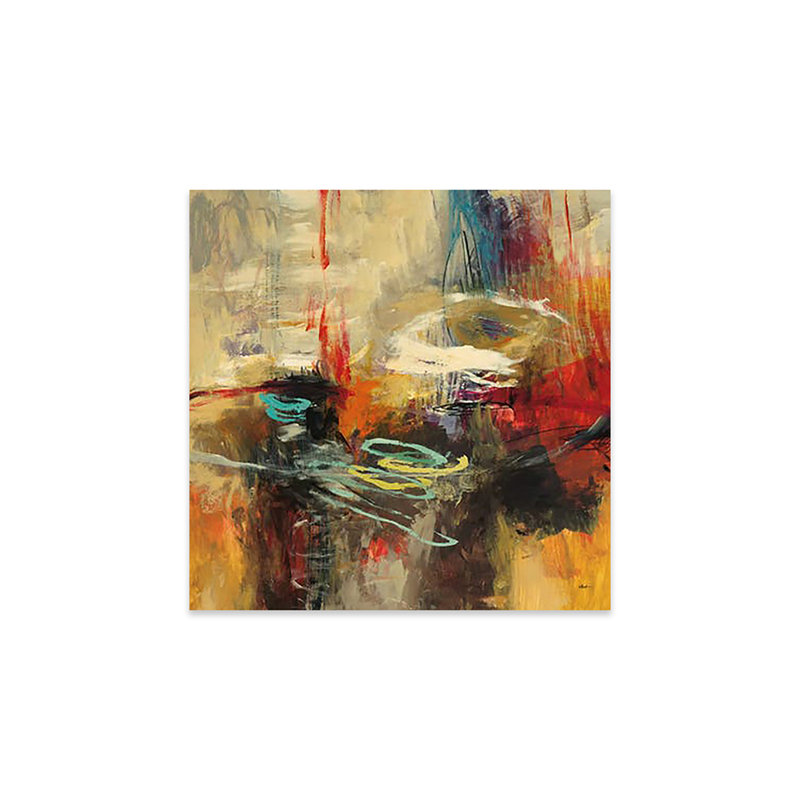 «Instinctual Beauty II» par Randy Hibberd - peinture sans cadre, H 36 po x l 36 po x P 0,25 po