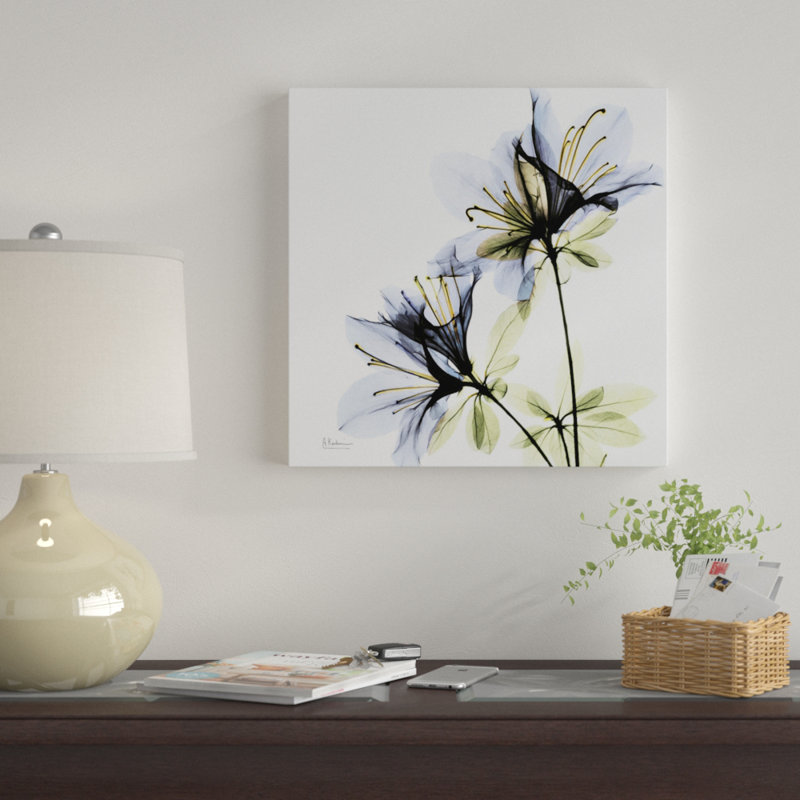 «Azalea I», impression sur toile, H 12 po x l 12 po x P 0,75 po, Pas de tapis, Toile tendue