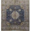 Sona Wool Oriental Area Rug in Navy/Beige