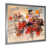Impression argent sur toile encadrée