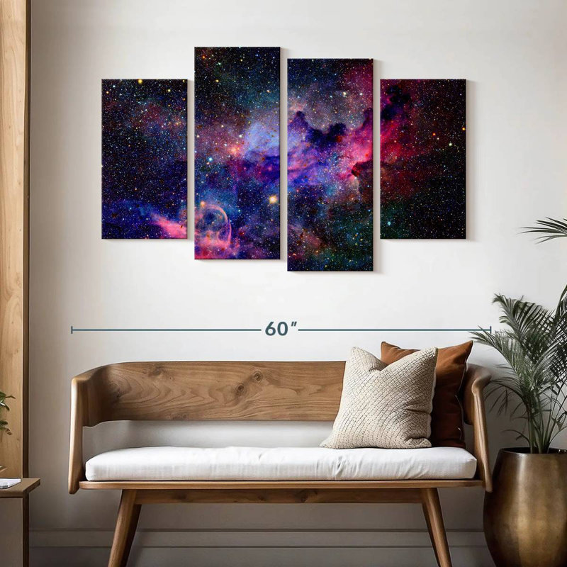 Oberle Galaxy Space Nebula, 32" H x 52" W