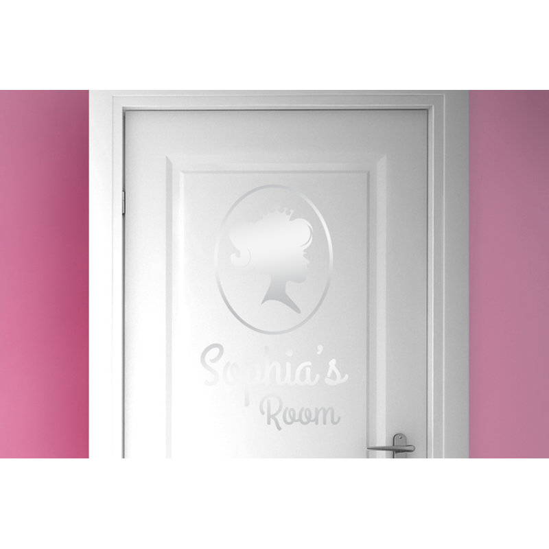 Wall Decal, Shiny Silver, Yes