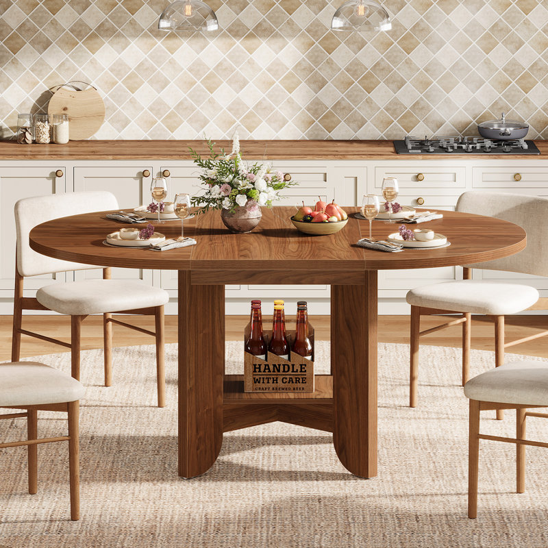 59" Oval Dining Table,Seats 4-6